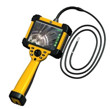 PD100 Industrial Video Borescope or Video Endoscope with 6mm diameter, 1m-12m length probe