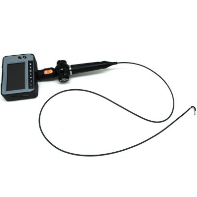 DR4555F Industrial video borescope or video endoscope camera with 5.5mm probe diameter and four directions